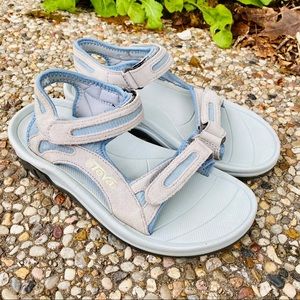 Teva Spoiler III Faded Denim Blue Hiking Sandals 8